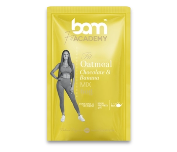 Porridge proteico, cioccolato e banana, 60 g