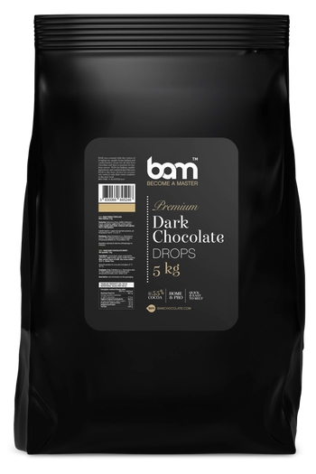 Gocce di cioccolato fondente, 5 kg