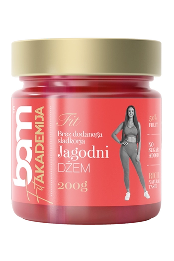 Marmellata di fragole, senza zuccheri aggiunti, 200 g