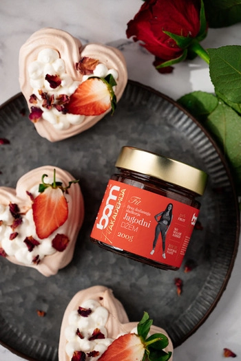 Marmellata di fragole, senza zuccheri aggiunti, 200 g