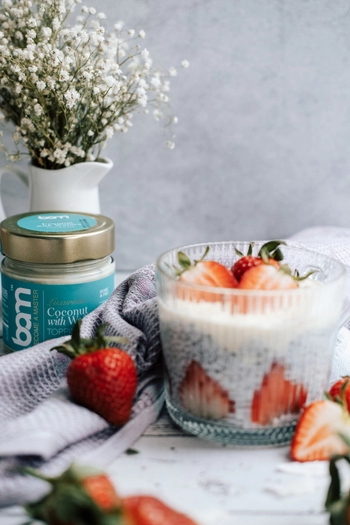 Topping al cocco con Wafer, 200 ml