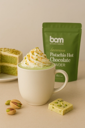 Cioccolata calda al pistacchio, 220 g