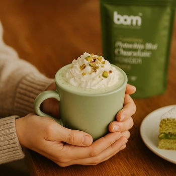 Cioccolata calda al pistacchio, 220 g