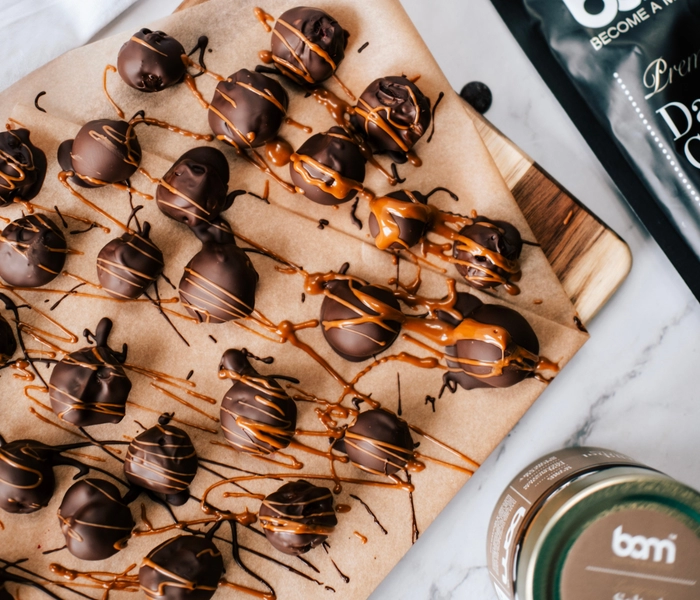 merenda ai lamponi con cioccolato fondente