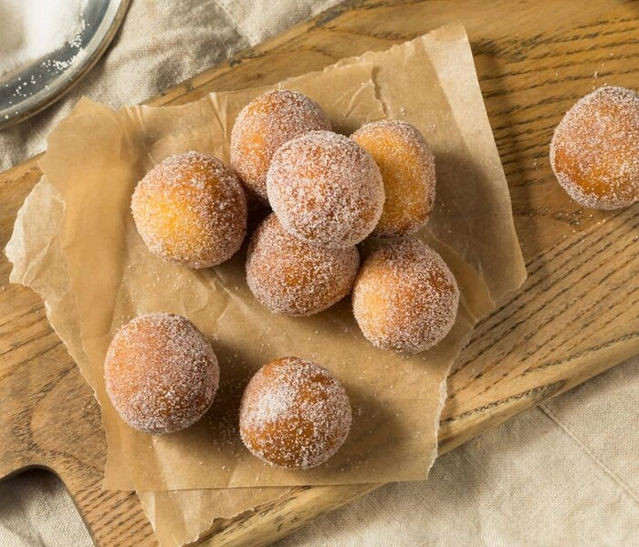 palline dolci alla banana