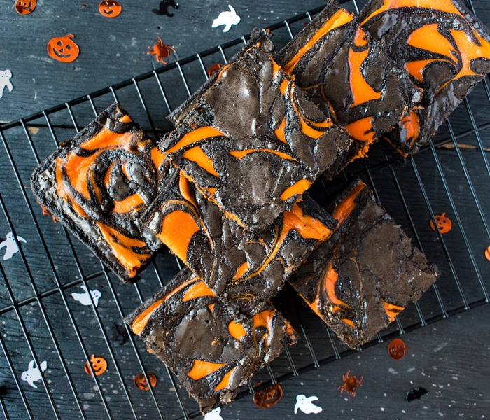 brownies con cioccolato allarancia