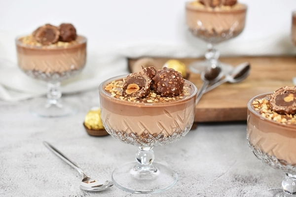 ferrero rocher al bicchiere