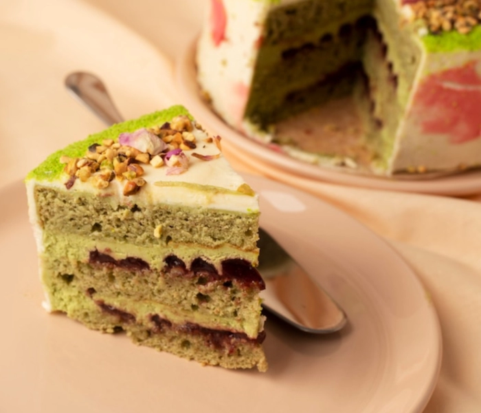 cheesecake al pistacchio
