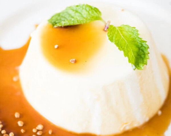 panna cotta al frutto della passione