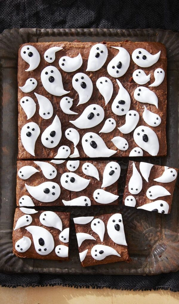 halloween con i brownies al cioccolato